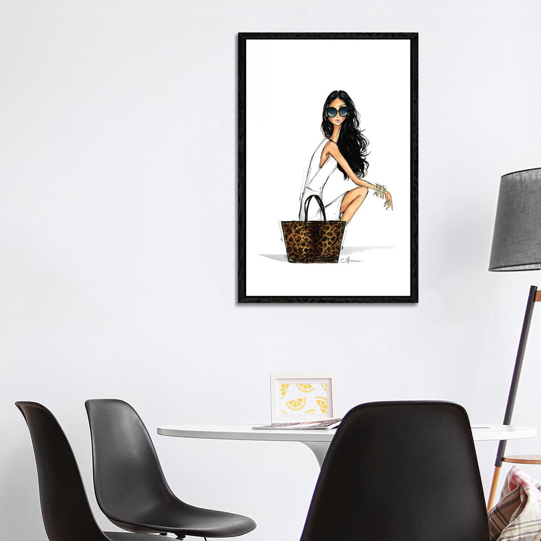 Leopard Tote von Anum Tariq - Giclée auf Leinwand in der Galerie