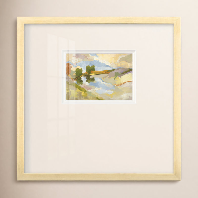 " Uplands I ", 17" H x 17" W x 1.25" D
