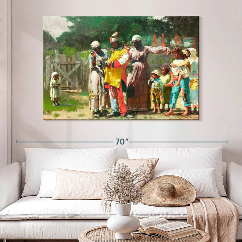 S'habiller pour le carnaval, H 34 po x l 51 po