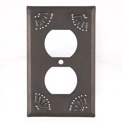 1-Gang Duplex Outlet Wall Plate