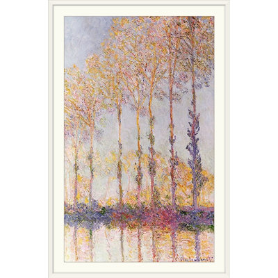 Claude " Poplars on the Banks of the Epte, 1891 " by Claude Monet Painting