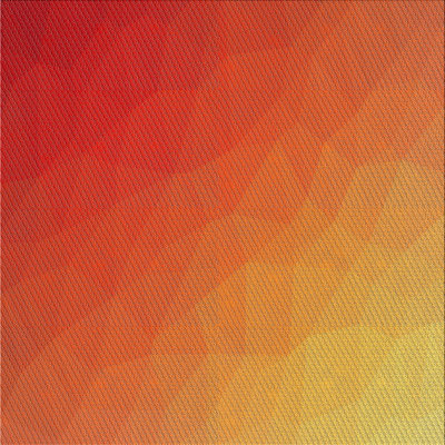 Tapis à motifs rouge / orange