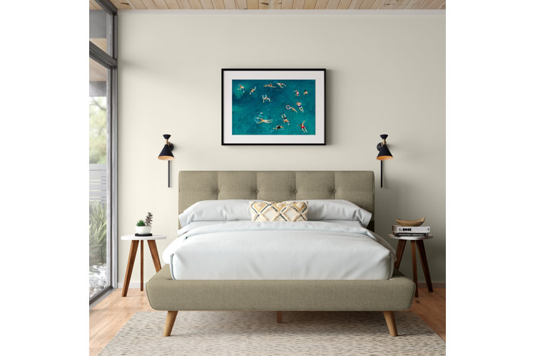 Alanna Tufted Upholstered Platform Bed