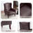 Everlynn Faux Leather Wingback Chair-105522544