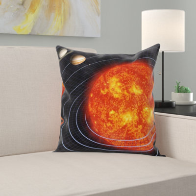 Microsuede Throw Pillow