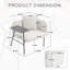 Méridienne moderne avec coussin de dossier et table d'appoint-1282774701