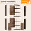 176.4cm H x 48cm W Bookcase-1949254671