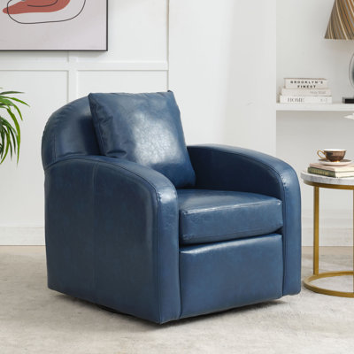 Fauteuil pivotant rembourré Oaklynd