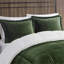 Ensemble d'édredon en duvet synthétique double / grand moelleux à Sherpa-119418710-119418709