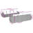 Vidaxl Garden Sofa Set Black, Cream White