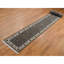 Tapis unique gris 2 pi 6 po x 20 pi Zymaire