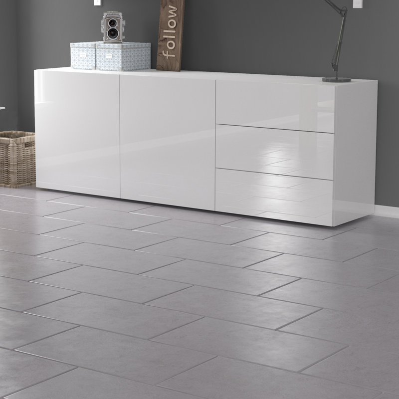 Cadiz 170cm Sideboard, Glossy White