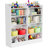 Hartleigh 49" H 5 Tier Kids Bookshelf with 10 Cubes-1344528364