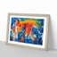 Abstract Art Painting Vol.451 by S.Johnson - Framed Print-55615795-55615797