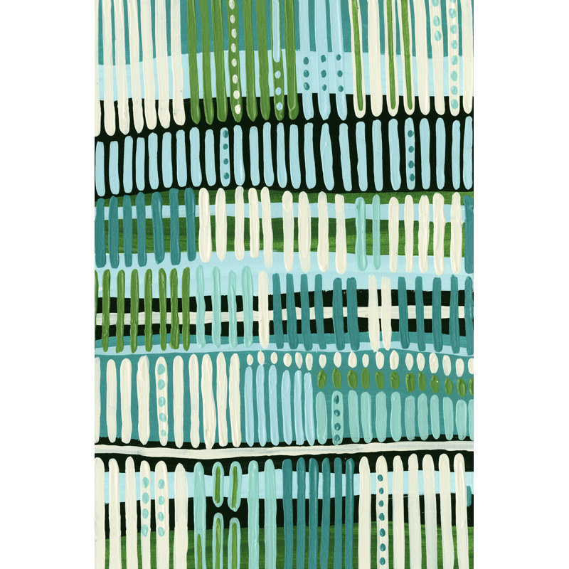 Motif sarcelle II, H 30 po x l 20 po x P 1,25 po