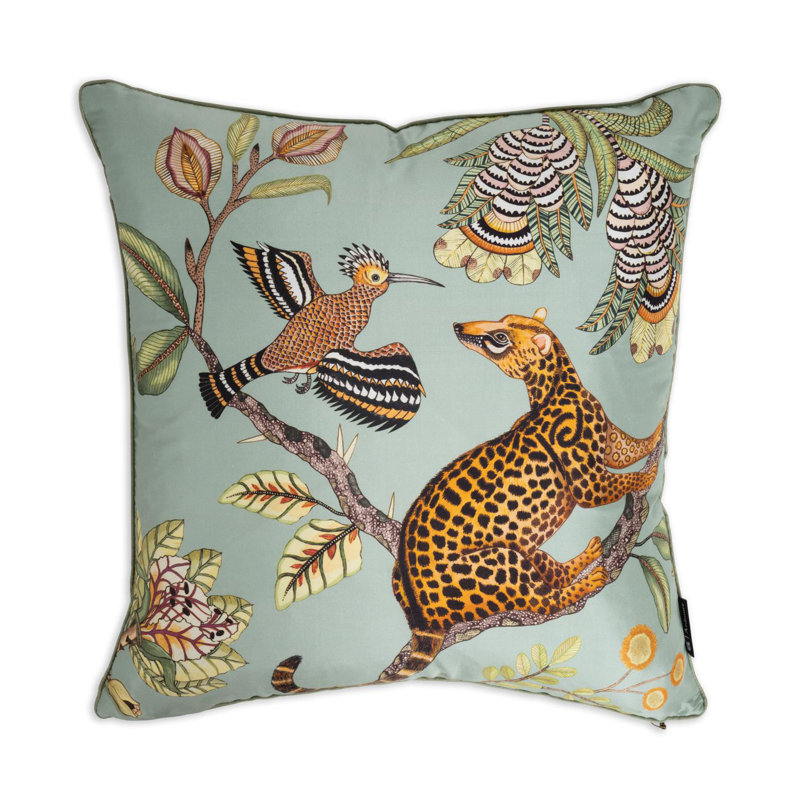 Ardmore Silk Pillow, Green