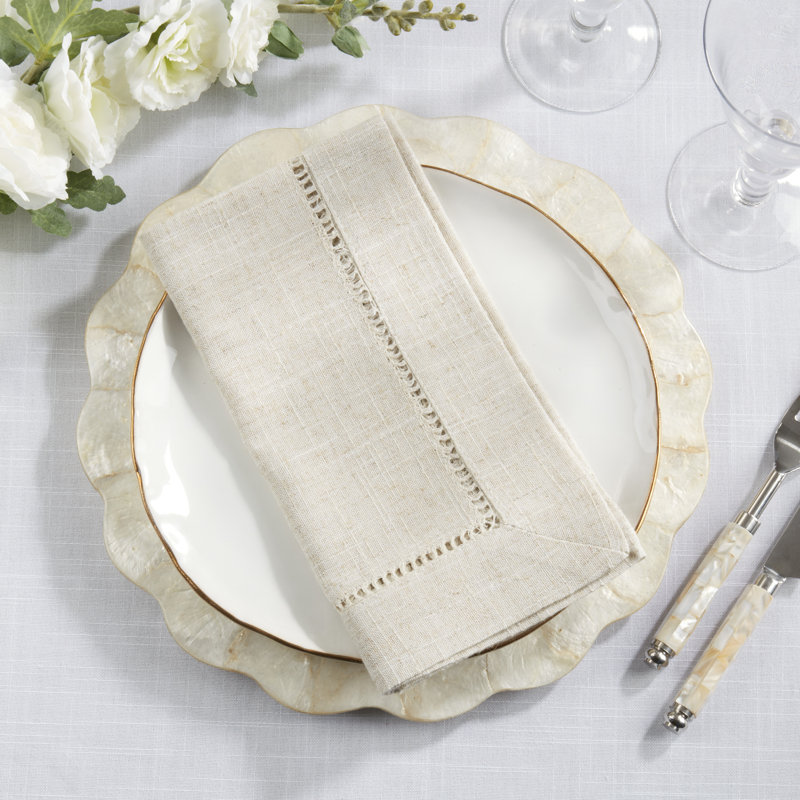 Serviette 20 po Cowen, Naturel, 22" Carré