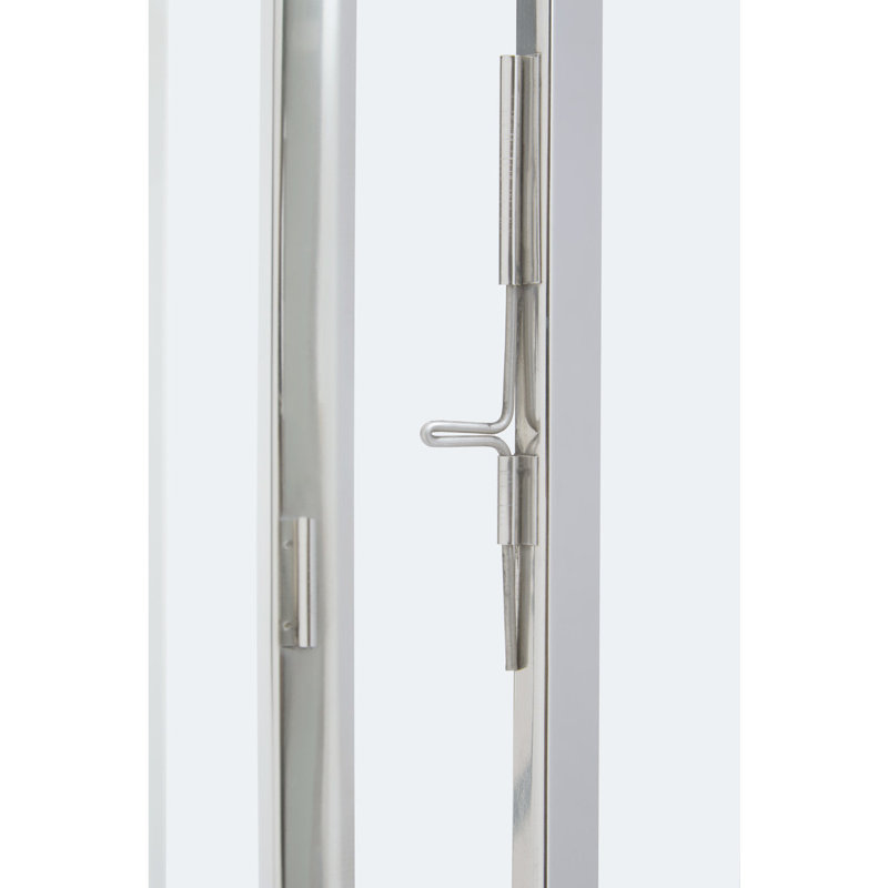 Searle Glass Tabletop Lantern, 62cm H x 30cm W x 30cm D