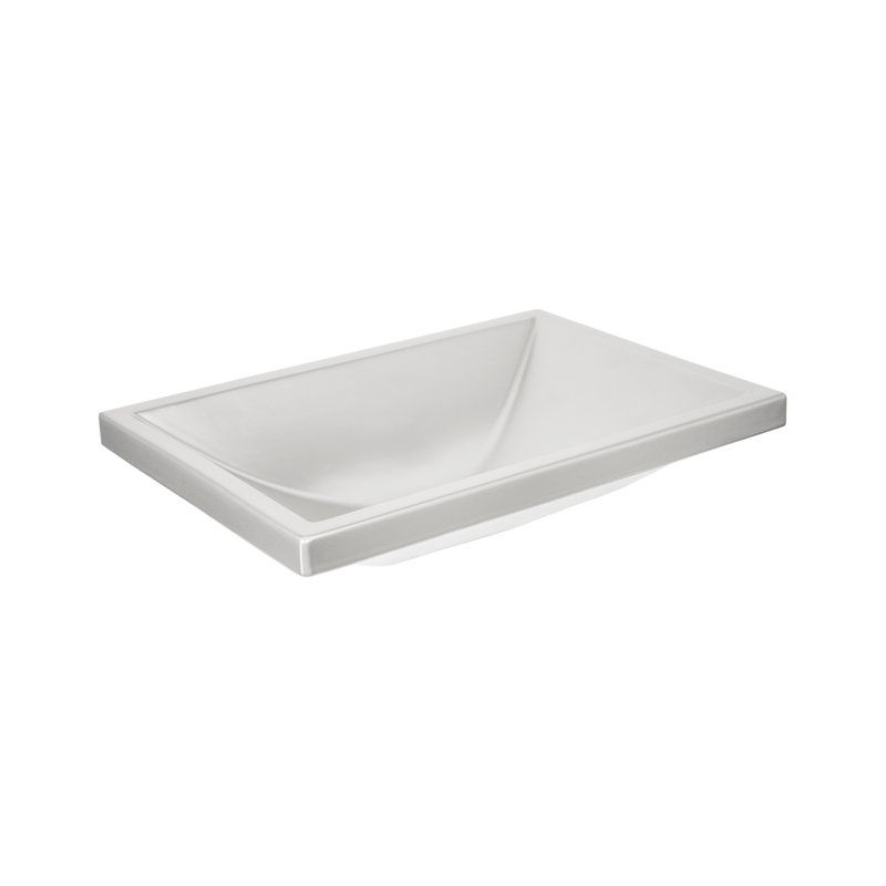 Amara 20" Single Bathroom Sink, Silver
