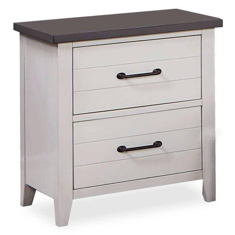 Kaid 2 Drawer Nightstand