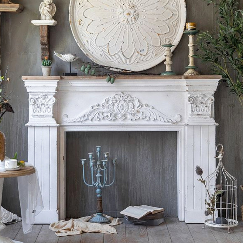 Armoire décorative American Retro, H 43,31 po x l 58,27 po x P 11,02 po