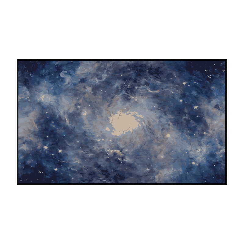 Tapis gris soyeux et moelleux, Rectangle 8 pi x 10 pi