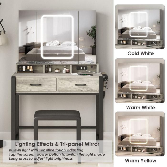 Latitude Run® Carrnan Vanity & Reviews | Wayfair