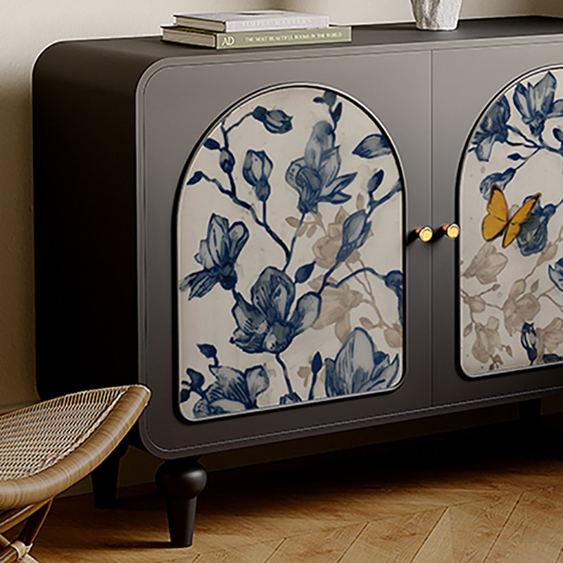 Armoire de rangement de salon français