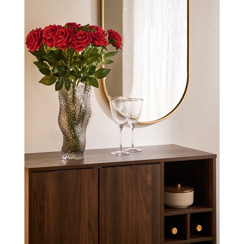 Fabric Rose Arrangement