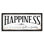 «Happiness is Kitchen Full of Family Rustic Sentiments», estampe numérique surdimensionnée encadrée par Daphne Polselli