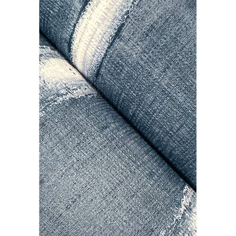 Abstract Wallpaper Roll, Indigo