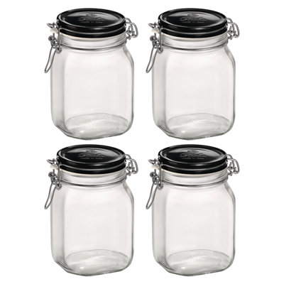 Glass Jar - Set of 4