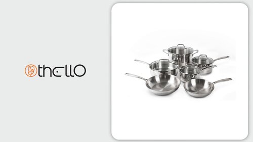 Othello 10 - Piece Stainless Steel Cookware Set