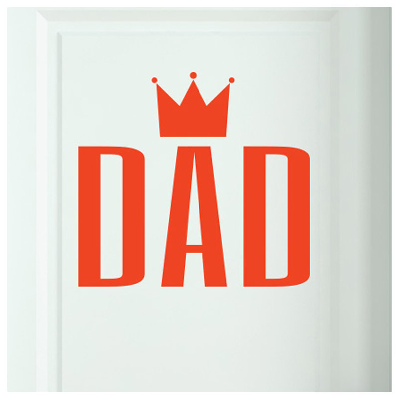 Wall Decal, Orange