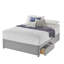 Silentnight upholstered premium Divan bed - base only-2062848814-2062848812-2062848805