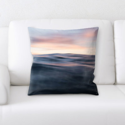 Housse et insert de coussin carré flouté