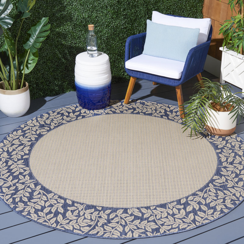 Tapis d'intérieur / extérieur Performance Performance, Rond 6 pi 7 po