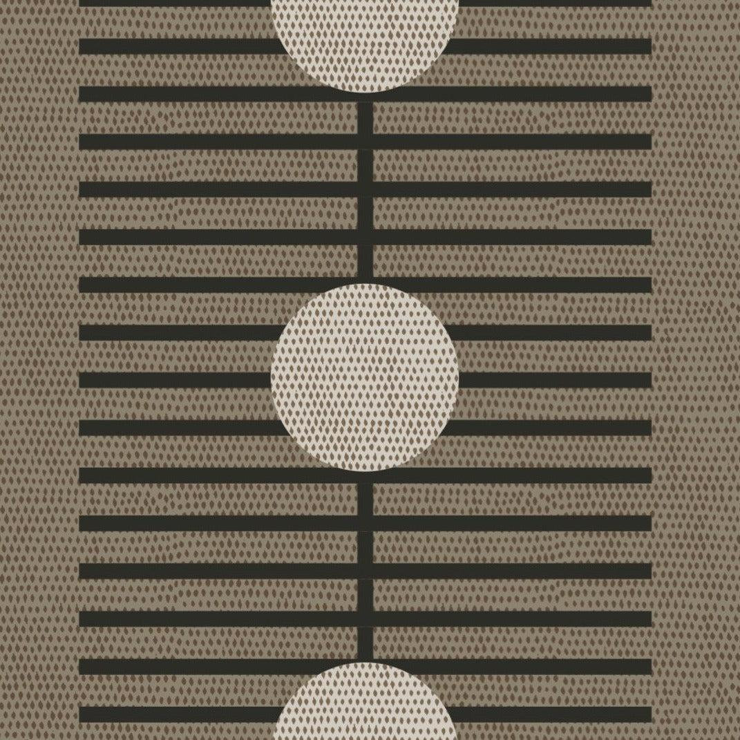 Nomalanga Self-Adhesive Wallpaper, Mocha, Non-pasted