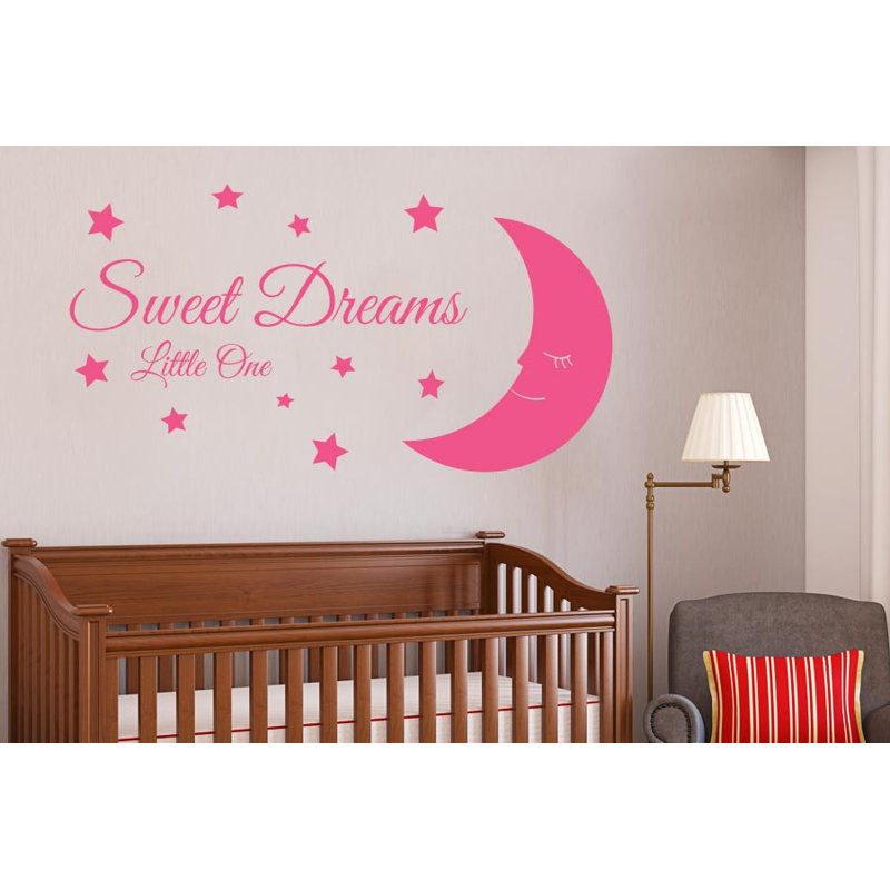 Non-Wall Damaging Wall Decal, Pink