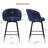 26" Swivel Upholstered Counter & Bar Stool with Metal Frame, Supports 350 Lbs-88757650