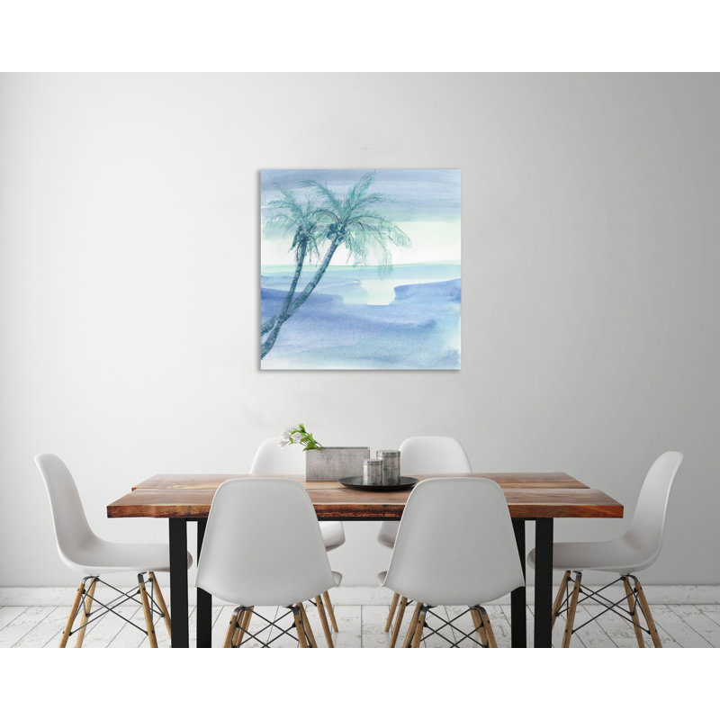 «Peaceful Dusk I» par Mccarter, reproduction d'art par Chris Paschke, H 36 po x l 36 po x P 1,5 po, Toile
