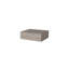5" Grey Wood One Drawer Floating Nightstand