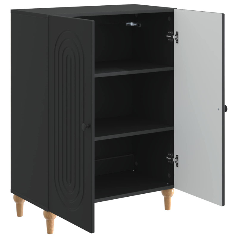 66cm Sideboard, Black