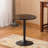 Round Top Adjustable Height Bar Table