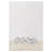 SHELL ROW 3PC Embellished Towel Set 3 Piece 100% Turkish Cotton Towel Set-1458382043