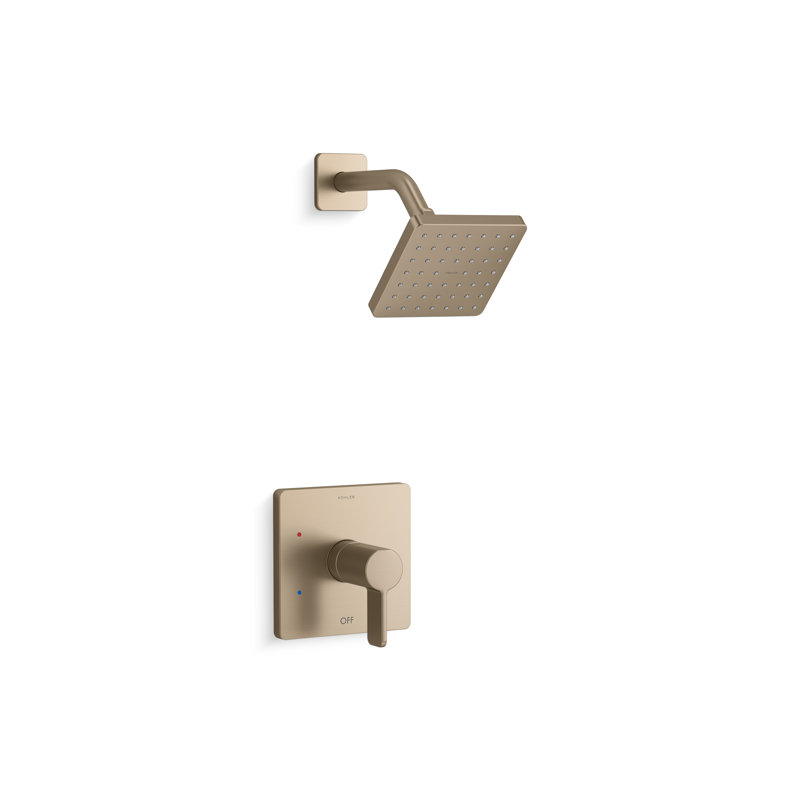 Parallel Rite-Temp Shower Trim, Vibrant Brushed Bronze