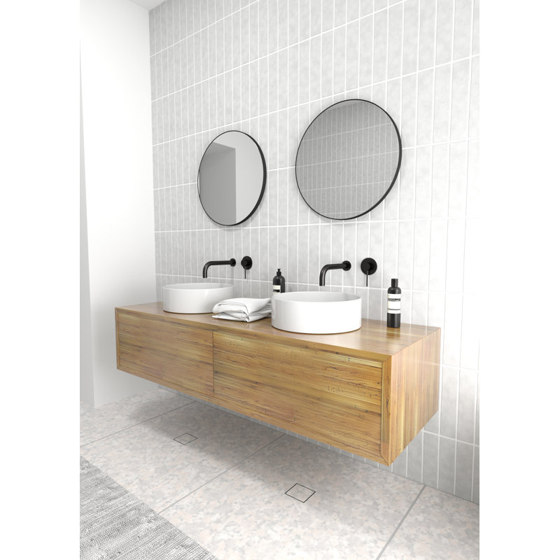 Modern & Contemporary Bathroom/Vanity Mirror, Satin Brass