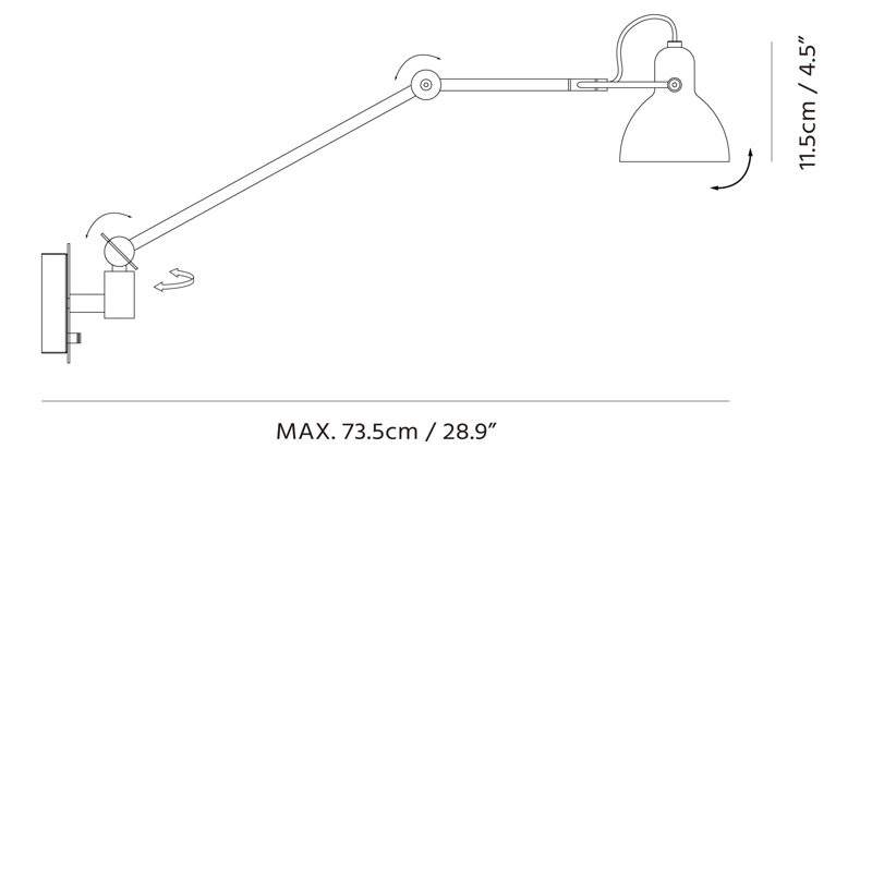 Laito Swing Arm Sconce