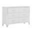 Commode pour chambre très brillante avec 6 tiroirs et poignée en métal-214976803