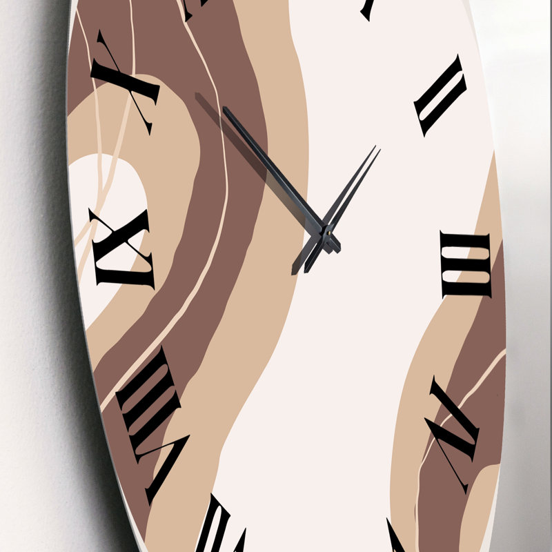 Horloge murale Earth Tones, Moyen